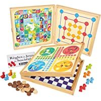 Los mejores  - Jeujura 8119 - Juego de 50 Reglas de Madera